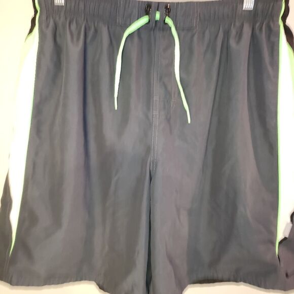 Nike Men's Lined Board Shorts Swim Shorts Trunks Sz XXL Gray - Picture 2 of 7